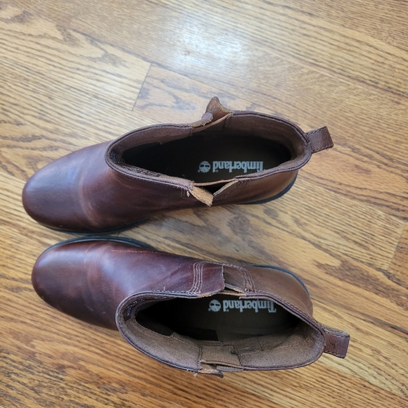 Timberland Amston Chelsea Wedge Boots Booties Ankle - Picture 7 of 8